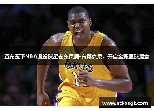 宣布签下NBA退役球星安东尼奥-布莱克尼，开启全新篮球篇章